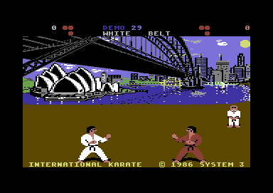 World Karate Championship screenshot 4 for Commodore 64